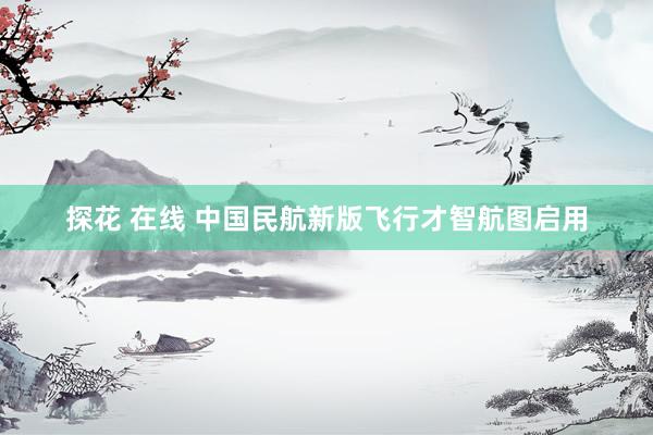 探花 在线 中国民航新版飞行才智航图启用